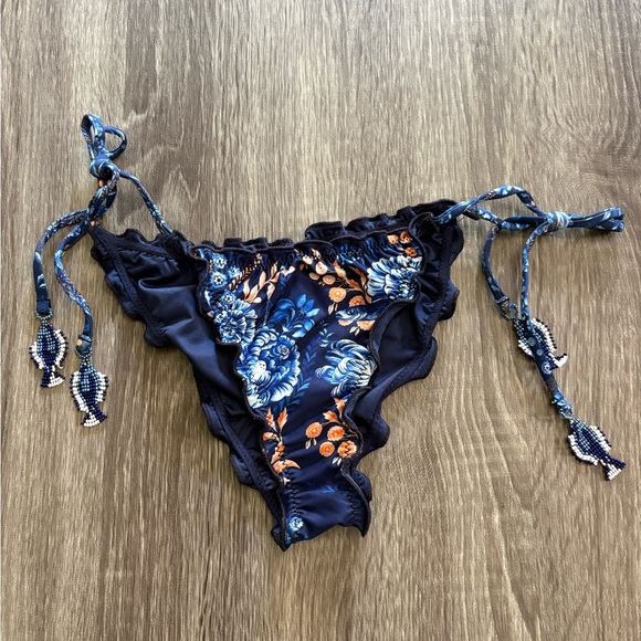NEW Agua Bendita Azure print bikini bottoms - Picture 4 of 4